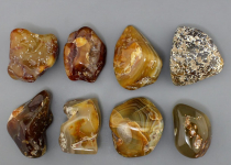 Сердолик, полированная галька 4,5-6,5 см - «globural.ru» - Рузаевка