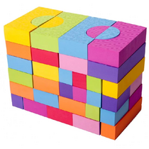 Конструктор мягкий 56 блоков - «globural.ru» - Рузаевка