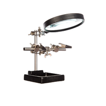 Держатель третья рука с лупой - «globural.ru» - Рузаевка