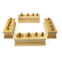 Блоки с цилиндрами-вкладышами для малышей - 4 штуки - «globural.ru» - Рузаевка