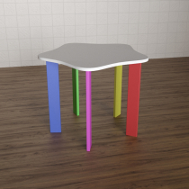 Детский стол «Радужное облачко» - «globural.ru» - Рузаевка