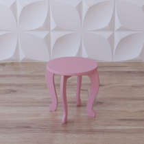 Табурет «Царевна» розовый - «globural.ru» - Рузаевка