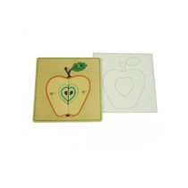 Части яблока с контуром - «globural.ru» - Рузаевка