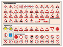 Базовый комплект светового оборудования "Дорожные знаки" с сенсорным беспроводным пультом дистанционного управления - «globural.ru» - Рузаевка