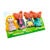 Набор пальчиковых кукол к сказке "Три медведя" - «globural.ru» - Рузаевка
