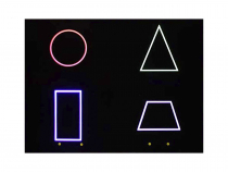 Интерактивная панель "Цветные фигуры-4" (вариант 1) - «globural.ru» - Рузаевка