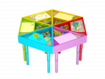 Творческая лаборатория. Стол для детей. Комплектация стандарт - «globural.ru» - Рузаевка