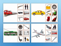 Комплект сенсомоторных дидактических материалов "Авто-1.01" - «globural.ru» - Рузаевка