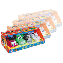 Магнитный конструктор Транспорт "Смешай и собери". Малыш №2 Комплект на группу - «globural.ru» - Рузаевка