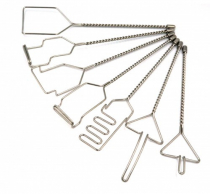 Комплект "Постановочные зонды с витыми ручками с колпачками по Волковой Л.С." (7 штук) - «globural.ru» - Рузаевка