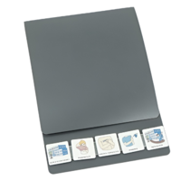 Коммуникативная книга с карточками PECS/ПЭКС (Большая, цвет серый) - «globural.ru» - Рузаевка