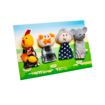 Набор пальчиковых кукол к сказке "Курочка Ряба" - «globural.ru» - Рузаевка