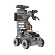 Автономный робот манипулятор "Техник" с колесами всенаправленного движения для изучения операционных систем реального времени, с экраном, лидаром и камерой глубины, поддержкой картографирования и навигации SLAM "Яков" ПРО  - «globural.ru» - Рузаевка