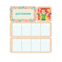 Информационный стенд «Достижения» 100.5 х 111 см - «globural.ru» - Рузаевка