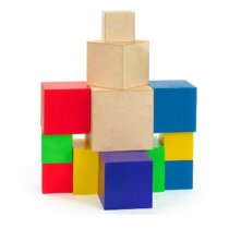 Набор Кубиков 40х40х40  - «globural.ru» - Рузаевка