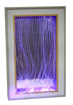 Настенное небьющееся зеркало с фибероптическими нитями "Веселый свет" - «globural.ru» - Рузаевка