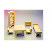 Игровой набор Фребеля "Мебель для кукольного домика" - «globural.ru» - Рузаевка