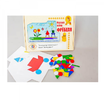 Игровой набор Фребеля "Конструктор плоскостной-1" (Серия "Эксперимент") - «globural.ru» - Рузаевка