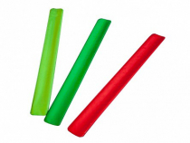 Световозвращающий самофиксирующийся браслет (ассортимент цветов) - «globural.ru» - Рузаевка