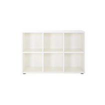 Стеллаж открытый 6 секций белый - «globural.ru» - Рузаевка