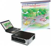 Диск с электронными плакатами, презентациями (электронный учебник) по правилам дорожного движения (72 темы) - «globural.ru» - Рузаевка