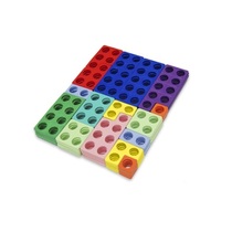 Нумирошка. Набор цветных пластиковых форм 80 штук в коробке по методике Нумикон - «globural.ru» - Рузаевка