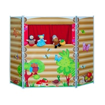 Учебный комплект "Домашний театр" с тематическими фигурками для представлений - «globural.ru» - Рузаевка