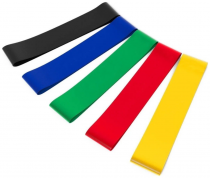 Ленточный эспандер фитнес - резинки набор из 5 штук - «globural.ru» - Рузаевка