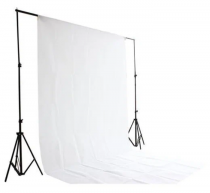 Фон тканевый белый - «globural.ru» - Рузаевка