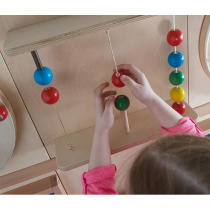 Тактильно-развивающая панель «Магнитные шарики» (вариант 1) - «globural.ru» - Рузаевка