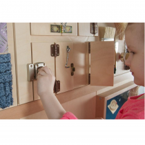 Тактильно-развивающая панель «Замочки» (вариант 1) - «globural.ru» - Рузаевка