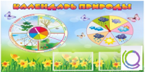Стенд "Календарь природы" (вариант 2) - «globural.ru» - Рузаевка