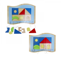Дидактическая панель "Собери домик" - «globural.ru» - Рузаевка