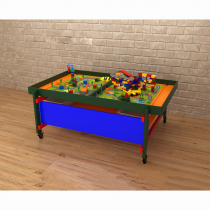 STEAM Многофункциональный стол Весёлые пчёлки оранжевый - «globural.ru» - Рузаевка