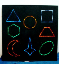 Интерактивная панель "Цветные фигуры-8" (вариант 2) - «globural.ru» - Рузаевка