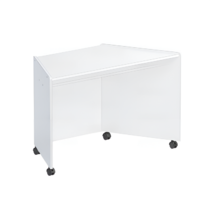 Стол-трапеция корпусной (белый) - «globural.ru» - Рузаевка