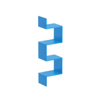 Стеллаж-полка (синий) - «globural.ru» - Рузаевка