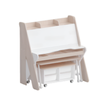 Набор мебели «Конструкторское бюро» (дуб молочный/белый) - «globural.ru» - Рузаевка