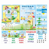 Стенд "Погода" с карманами для вставок - «globural.ru» - Рузаевка