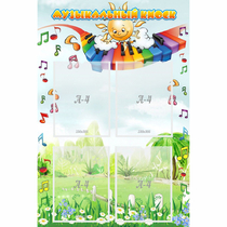 Стенд "Музыкальный киоск" с 4 карманами - «globural.ru» - Рузаевка