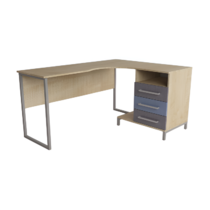 Стол рабочий для учителя с тумбой и подставкой "Умник" - «globural.ru» - Рузаевка