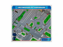 Электрифицированный магнитно-маркерный стенд "Светофорное регулирование" - «globural.ru» - Рузаевка