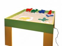Электрифицированный световой стол "Песочница" с комплектом шаблонов для рисования - «globural.ru» - Рузаевка