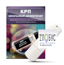 Конструктор рабочей программы "Школьный дефектолог" на USB-носителе - «globural.ru» - Рузаевка