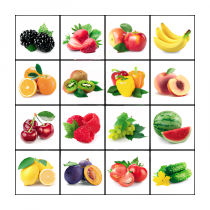 Тематическое поле-маршрутизатор «Фрукты и овощи» для мини-робота - «globural.ru» - Рузаевка