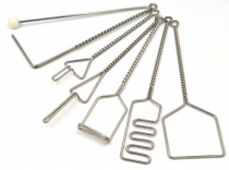 Комплект "Постановочные зонды с витыми ручками шариковый зонд на тонкой ручке" (7 штук) - «globural.ru» - Рузаевка