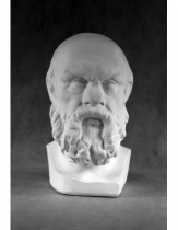 Гипсовая голова Сократ - «globural.ru» - Рузаевка