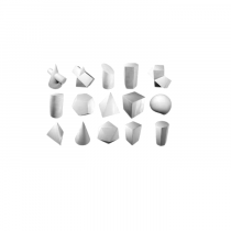 Комплект гипсовых моделей геометрических тел  - «globural.ru» - Рузаевка