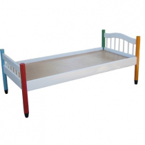 Кровать детская "Карандаш" 1400х600х600 настил ДВП  - «globural.ru» - Рузаевка