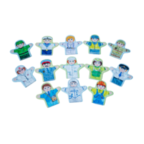 Набор рукавичек "Профессии"  - «globural.ru» - Рузаевка